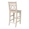 International Concepts Canyon BarHeight XX Stool, 30" Seat Height, Ready to Finish S-473 - alternate 2